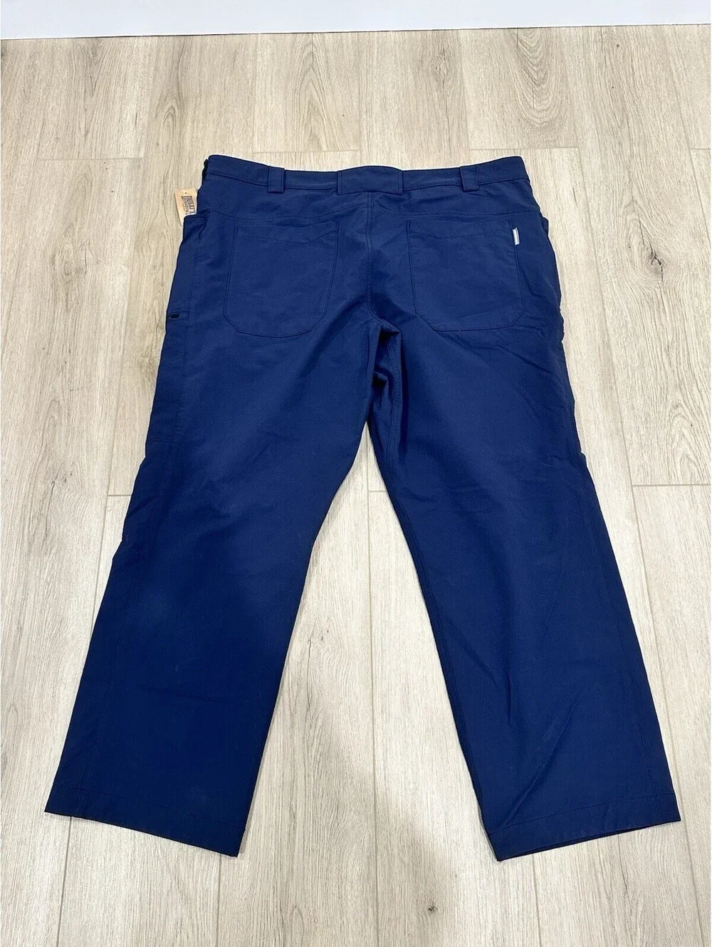 NWT Duluth Trading Flexpedition Cargo Pants 44x30 Navy Blue Relaxed Fit